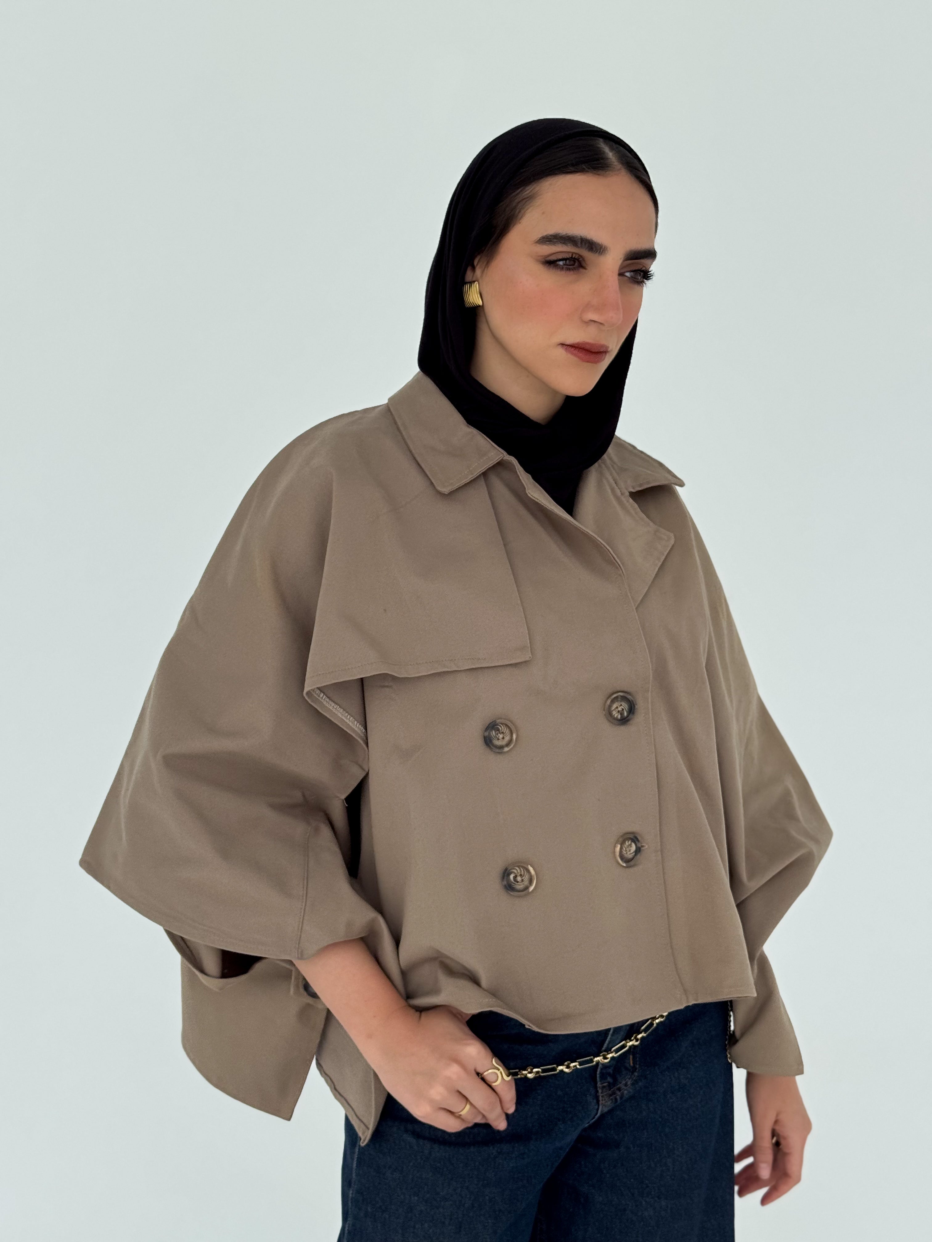 Trench Coat- Butter-fly