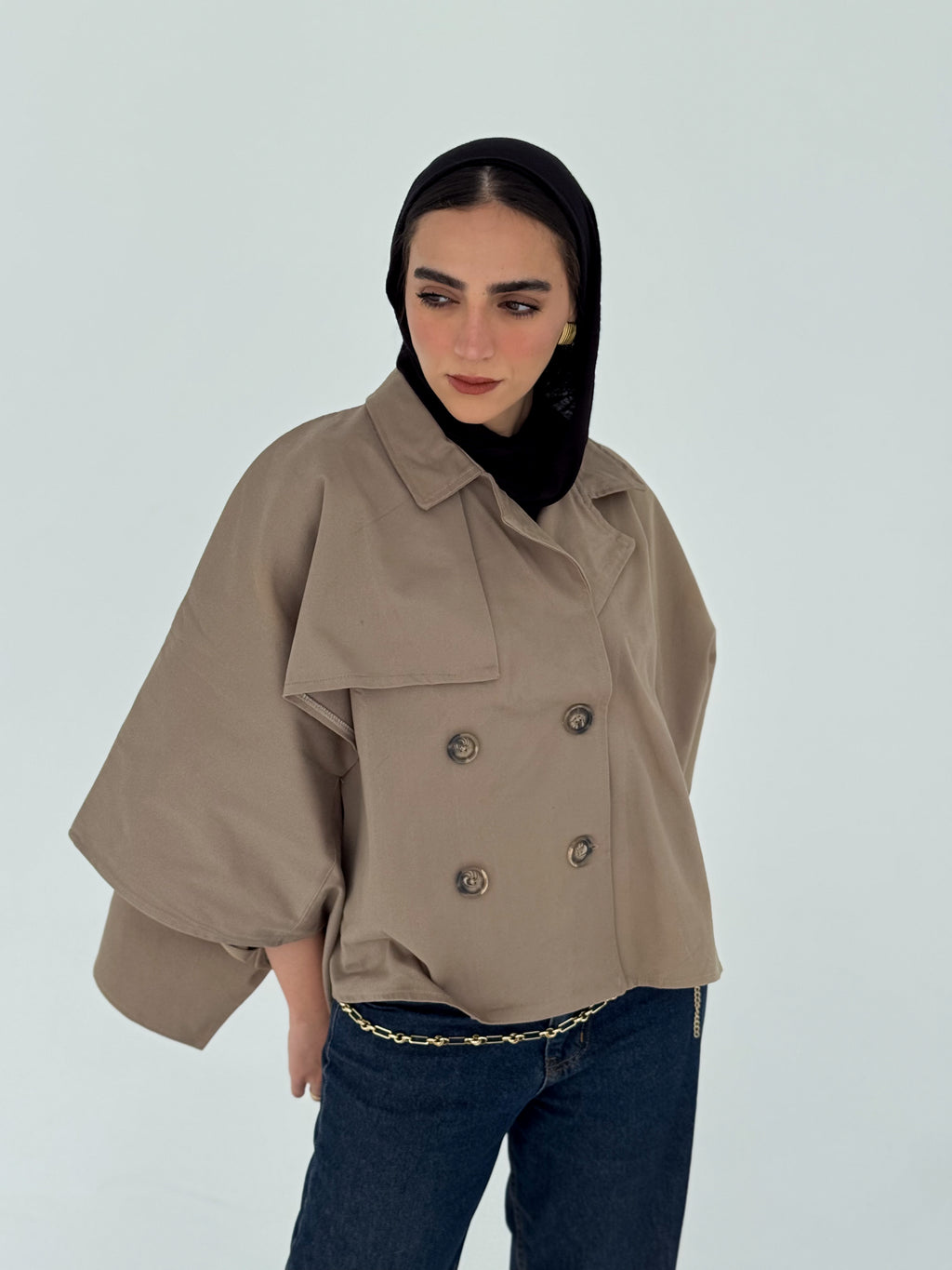 Trench Coat- Butter-fly