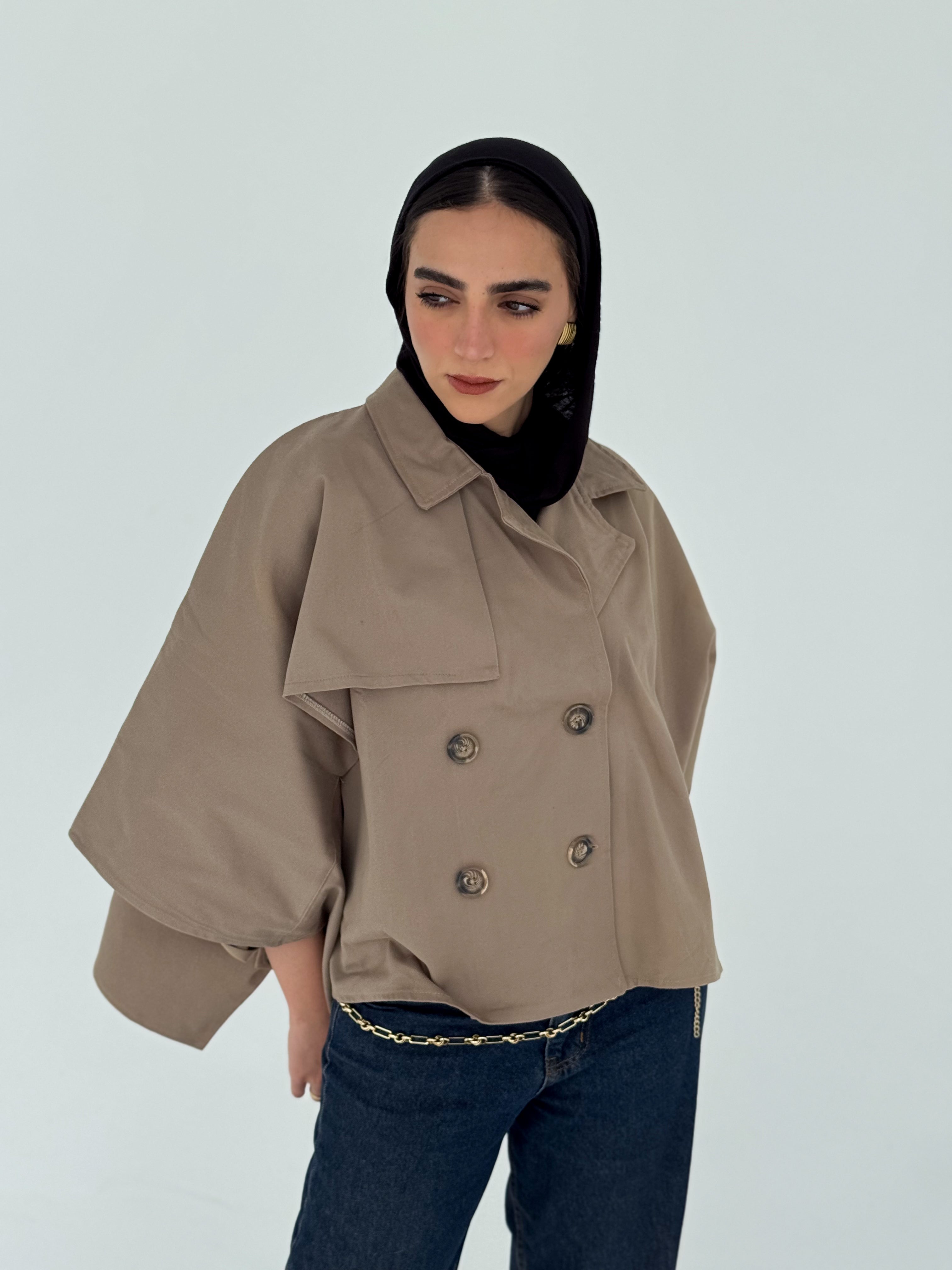 Trench Coat- Butter-fly