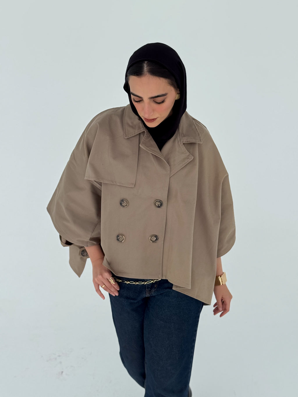 Trench Coat- Butter-fly