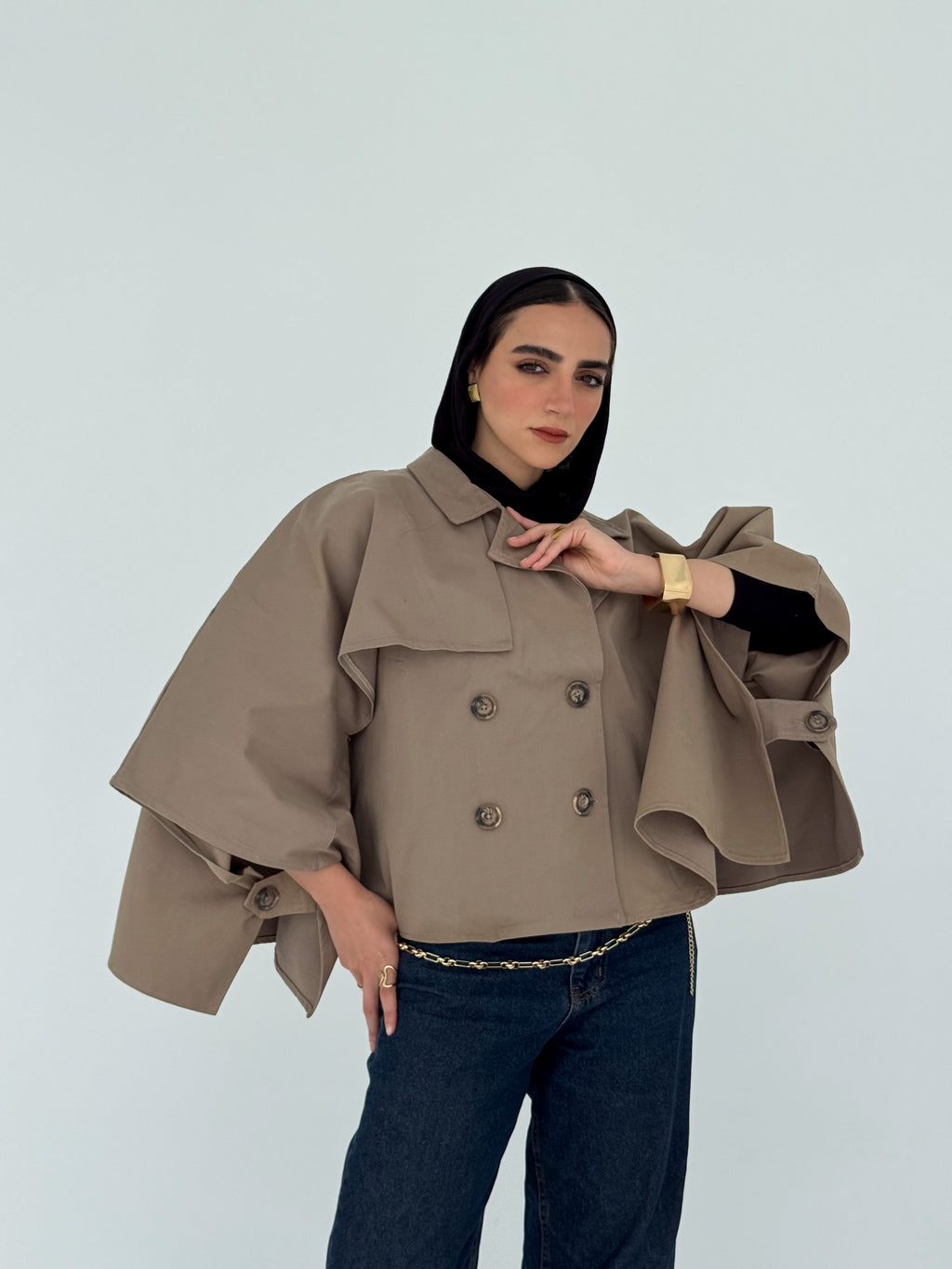 Trench Coat- Butter-fly