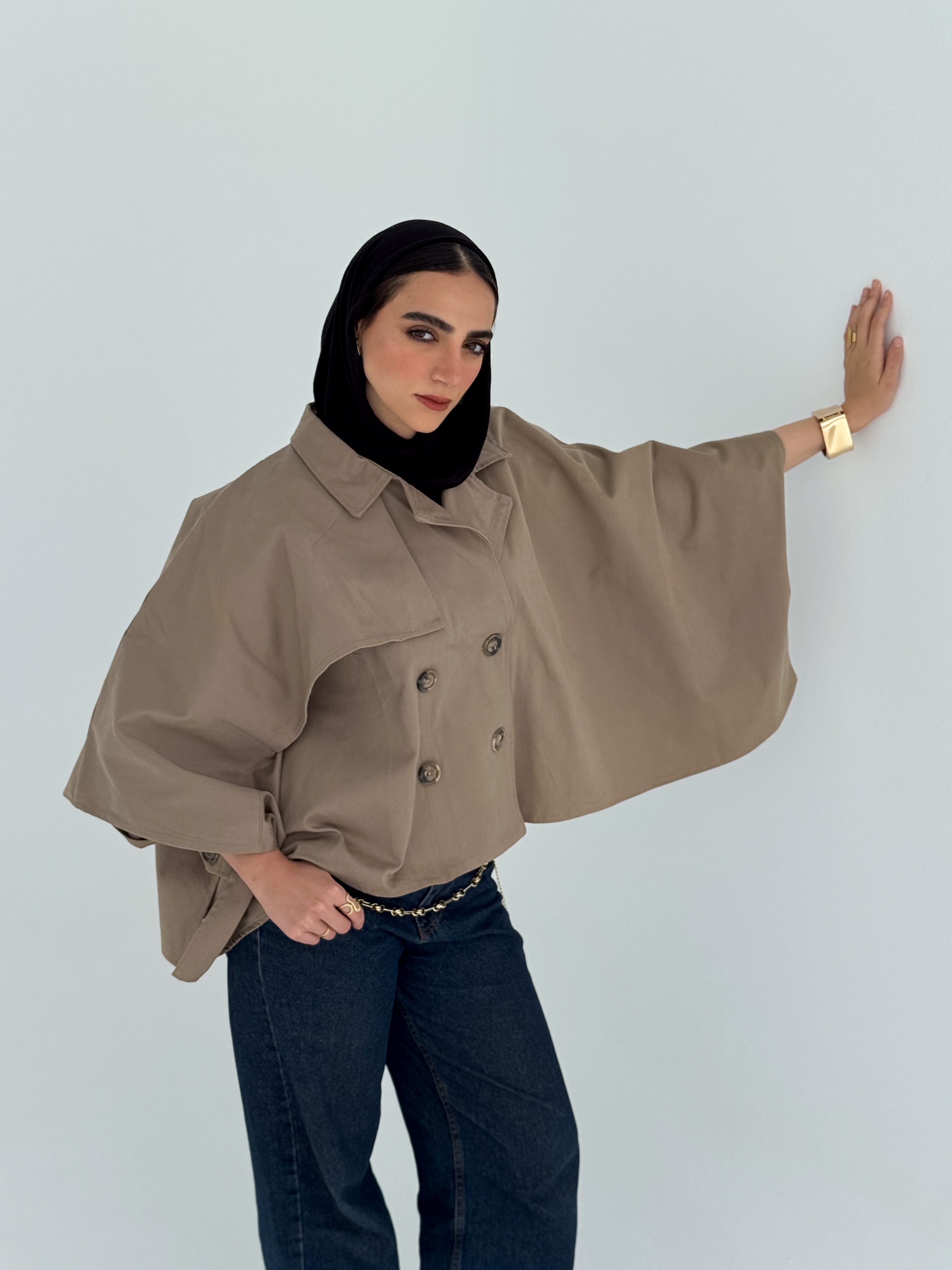 Trench Coat- Butter-fly