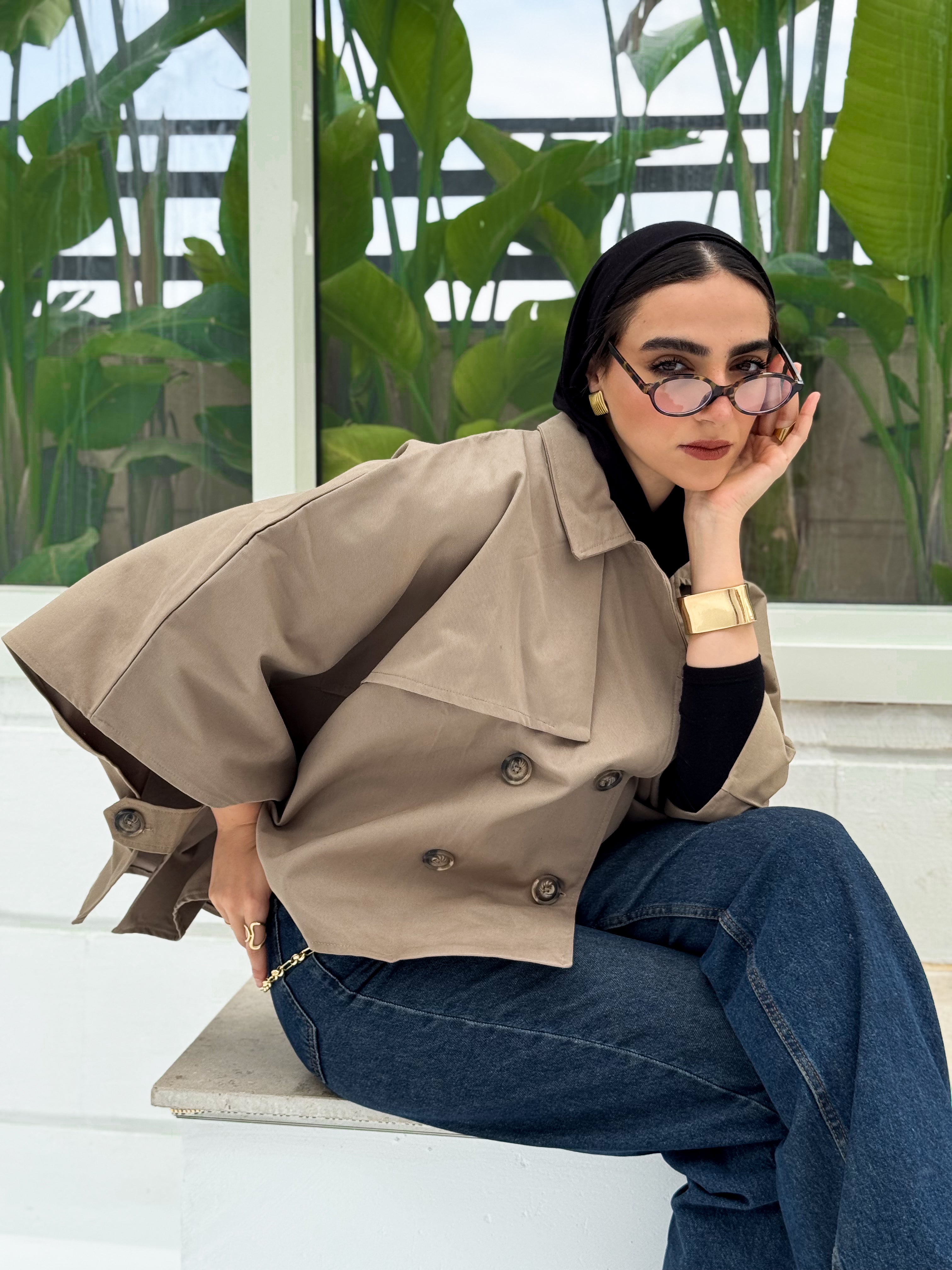 Trench Coat- Butter-fly