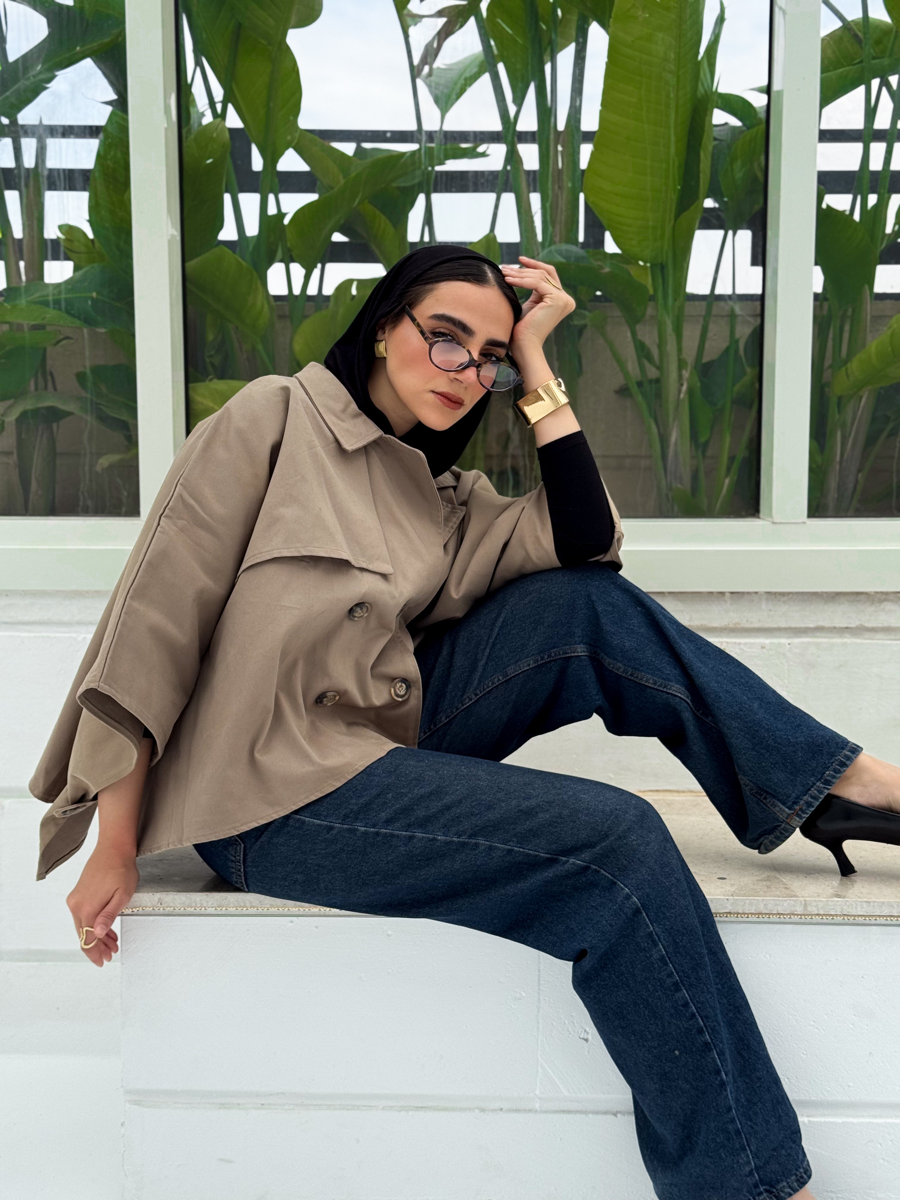 Trench Coat- Butter-fly