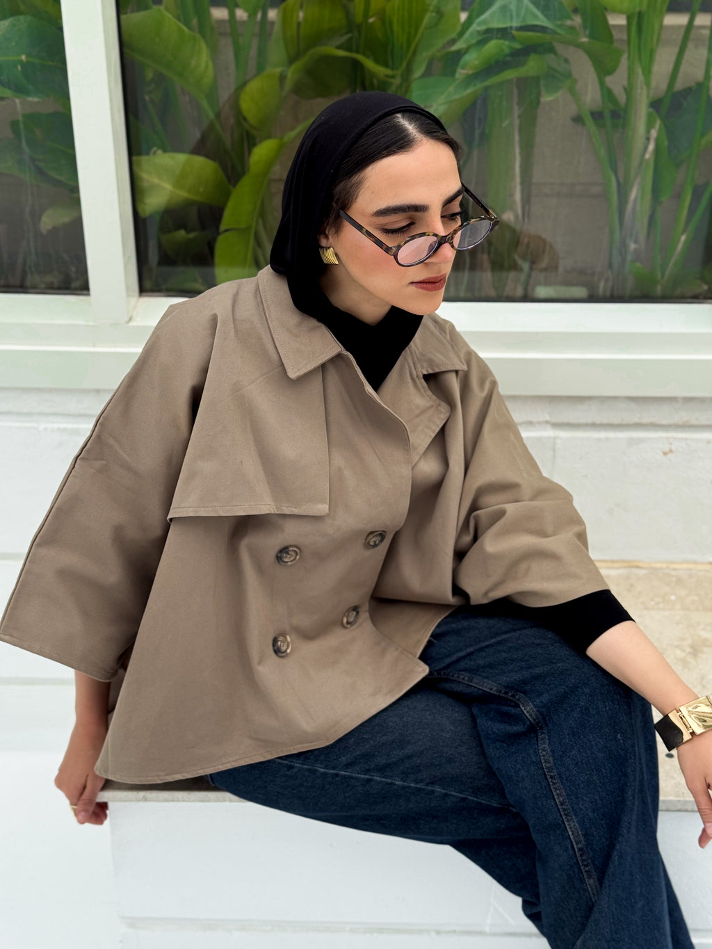 Trench Coat- Butter-fly