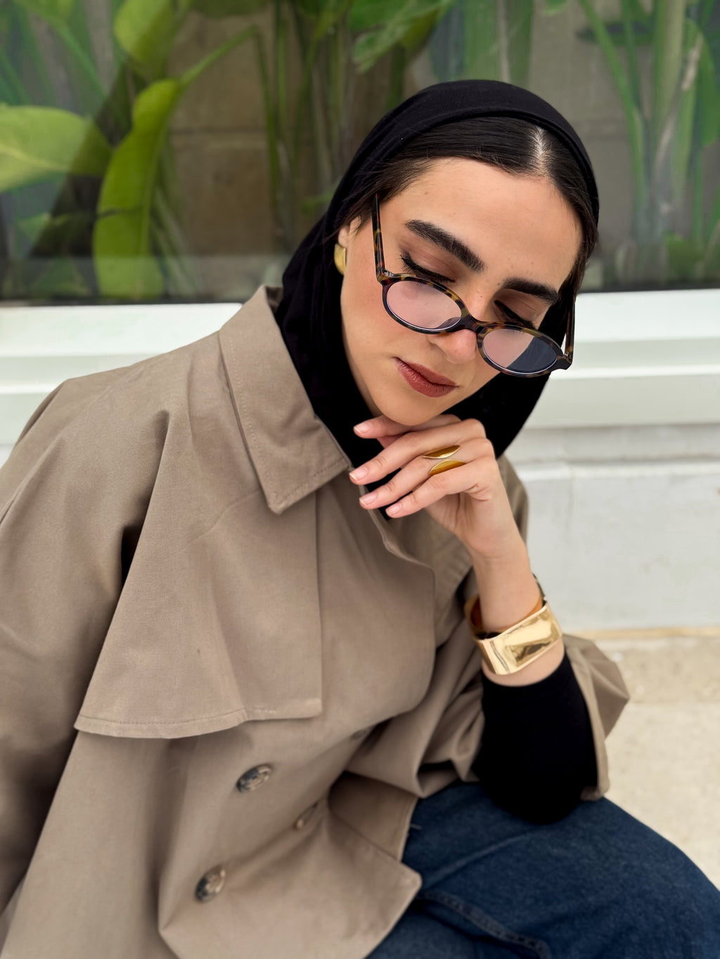 Trench Coat- Butter-fly