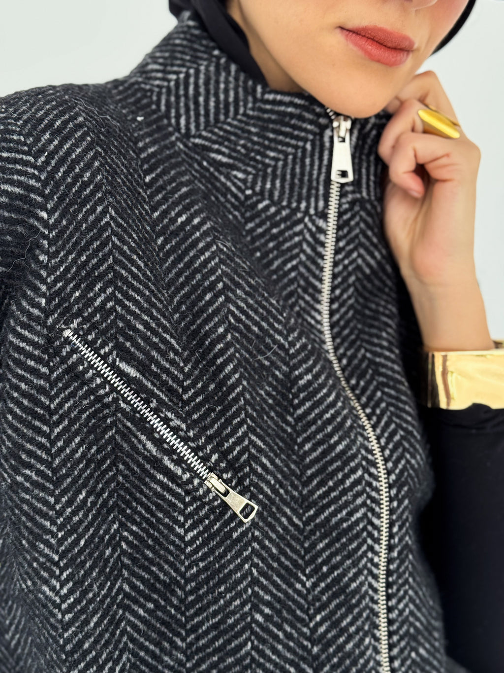 Wool Sleeveless Jacket