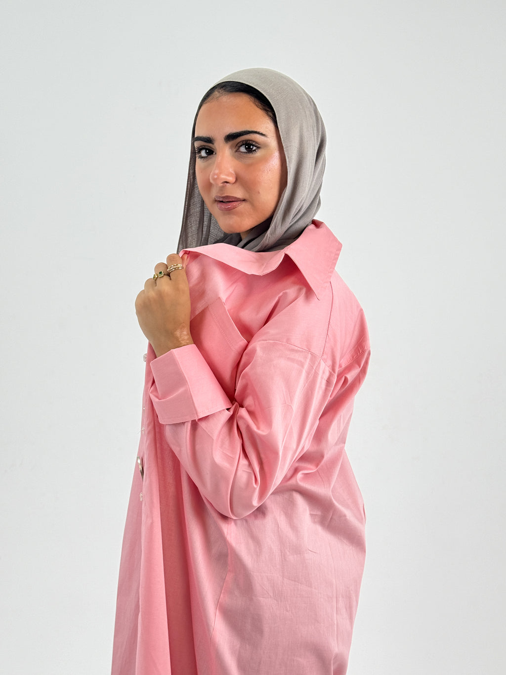 Long casual summer shirt