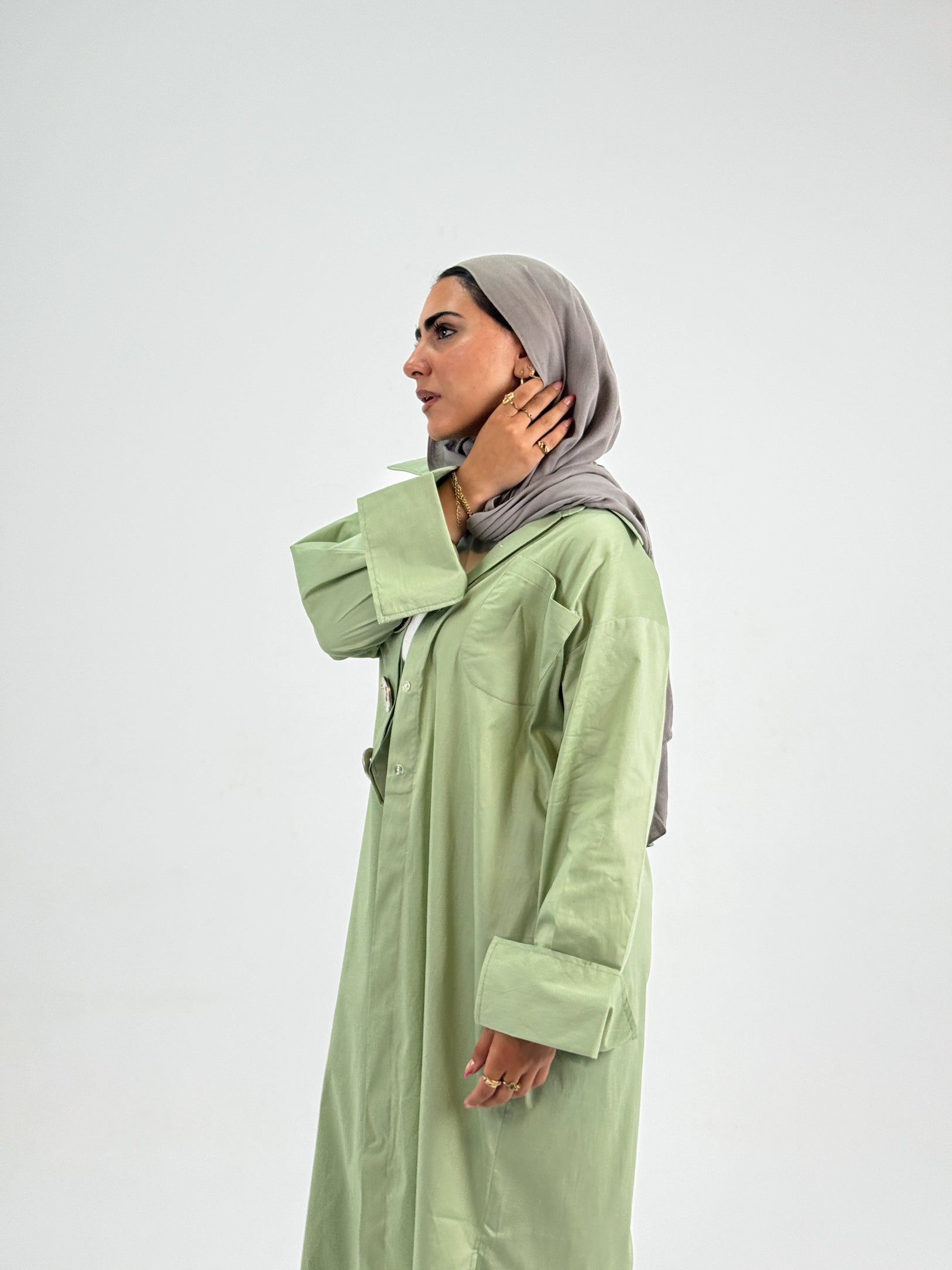 Long casual summer shirt