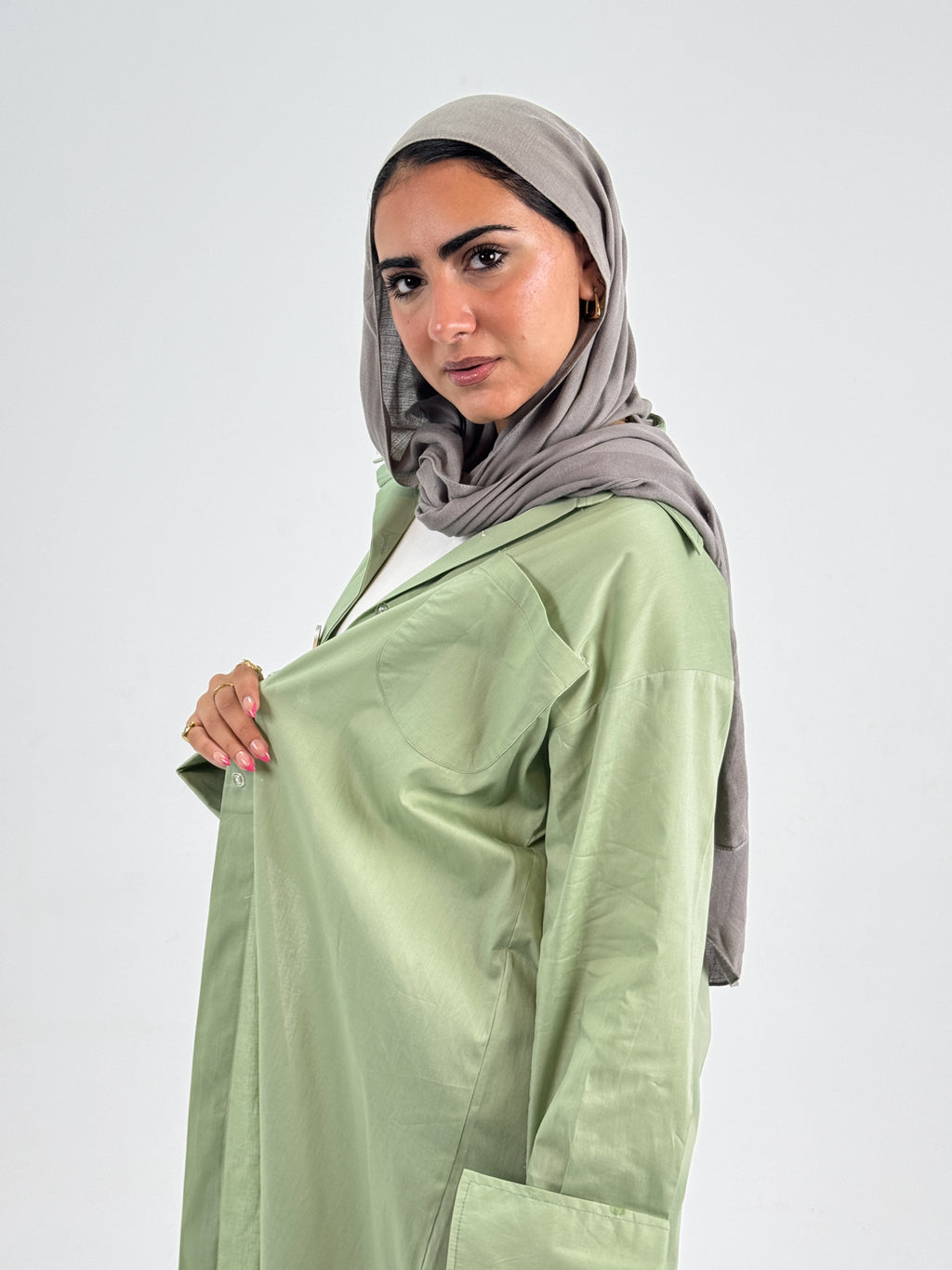 Long casual summer shirt