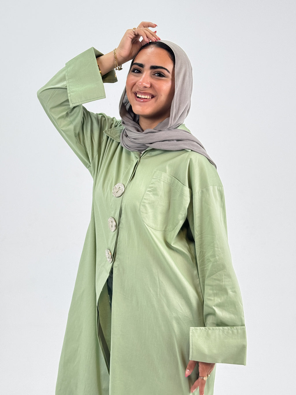 Long casual summer shirt