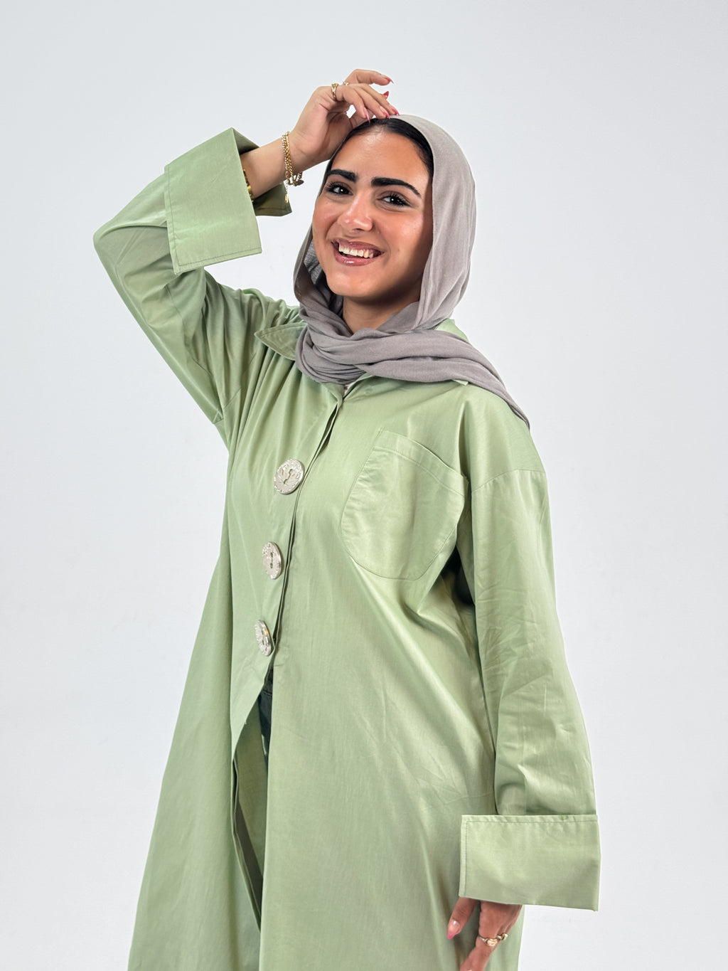 Long casual summer shirt