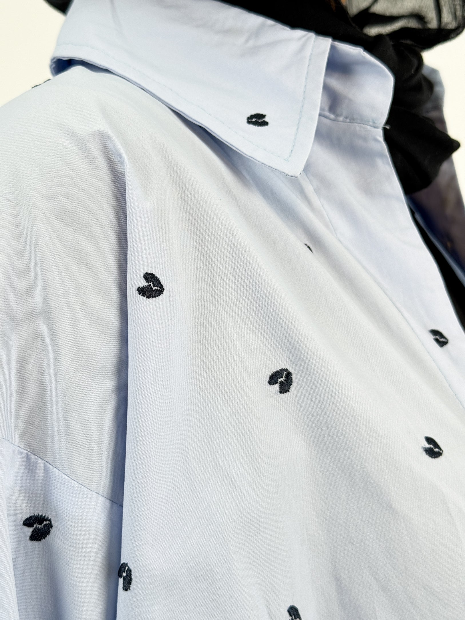 Long casual summer shirt