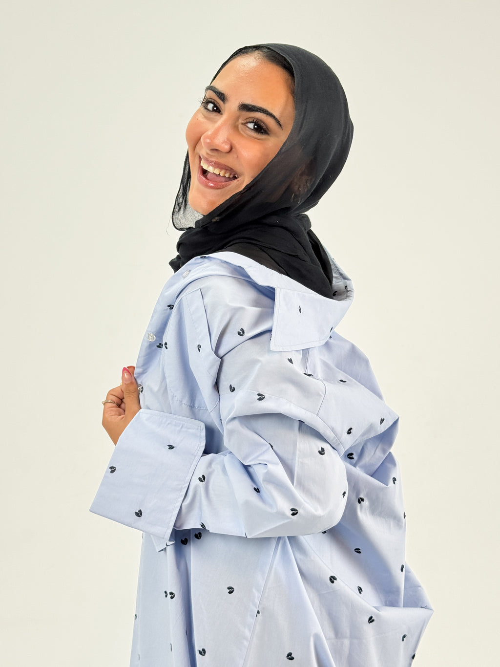 Long casual summer shirt