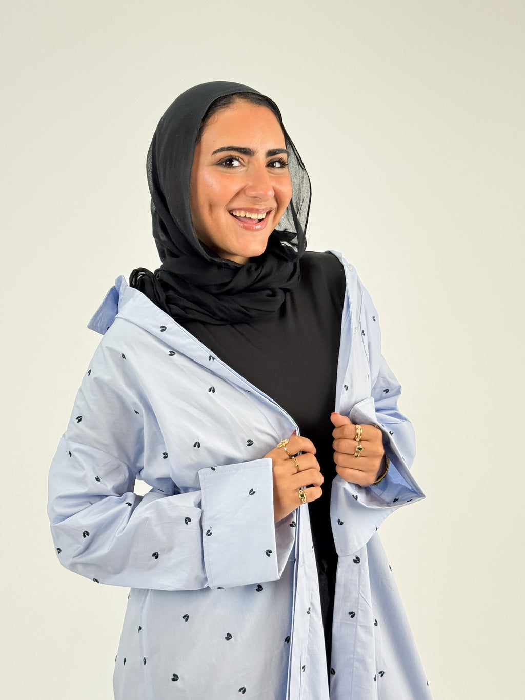 Long casual summer shirt
