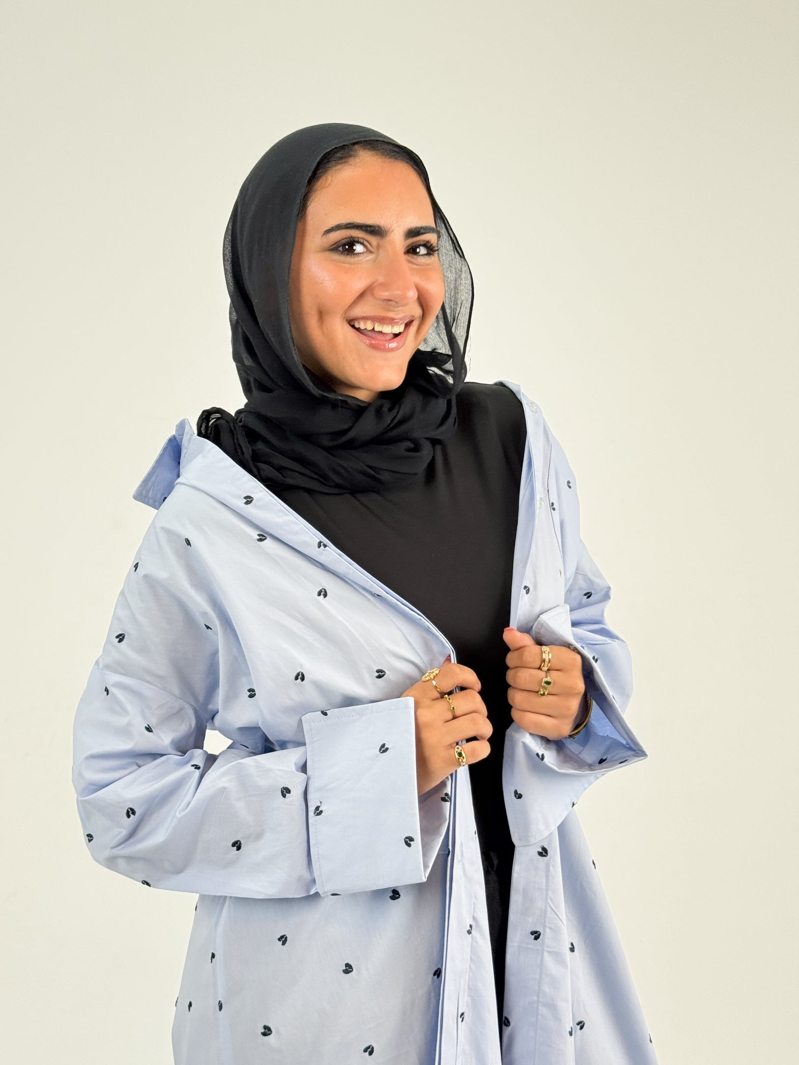 Long casual summer shirt