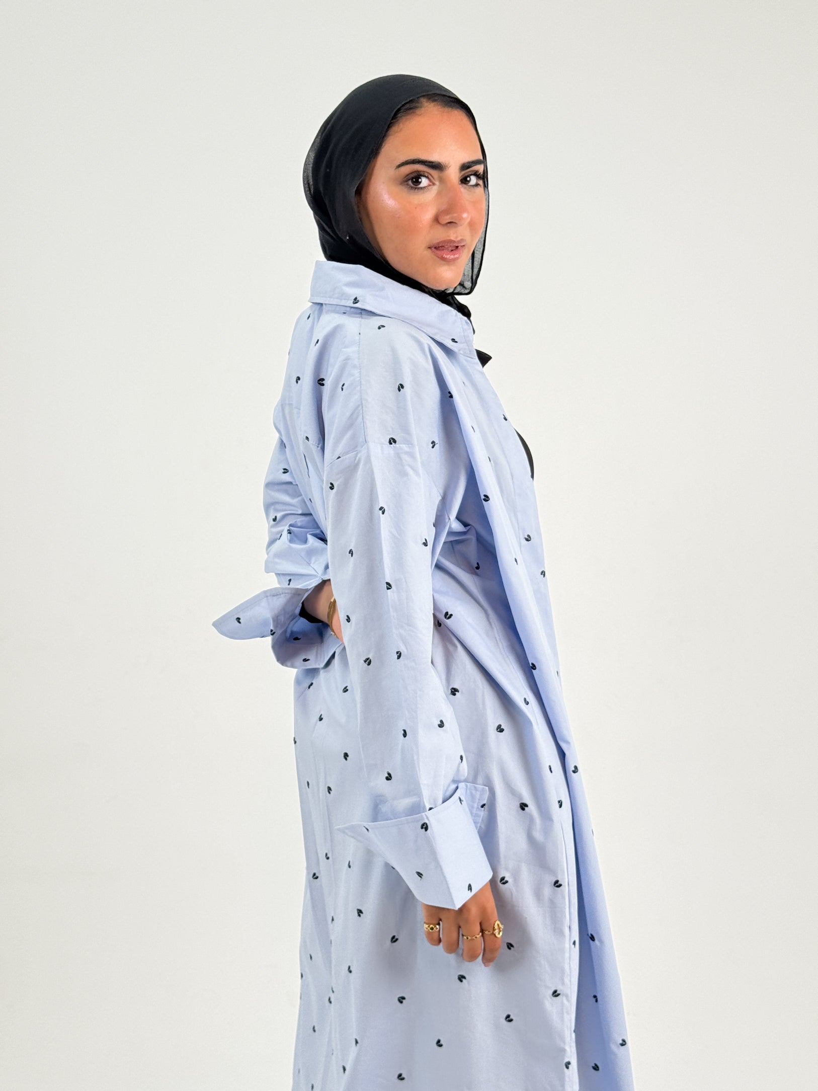 Long casual summer shirt