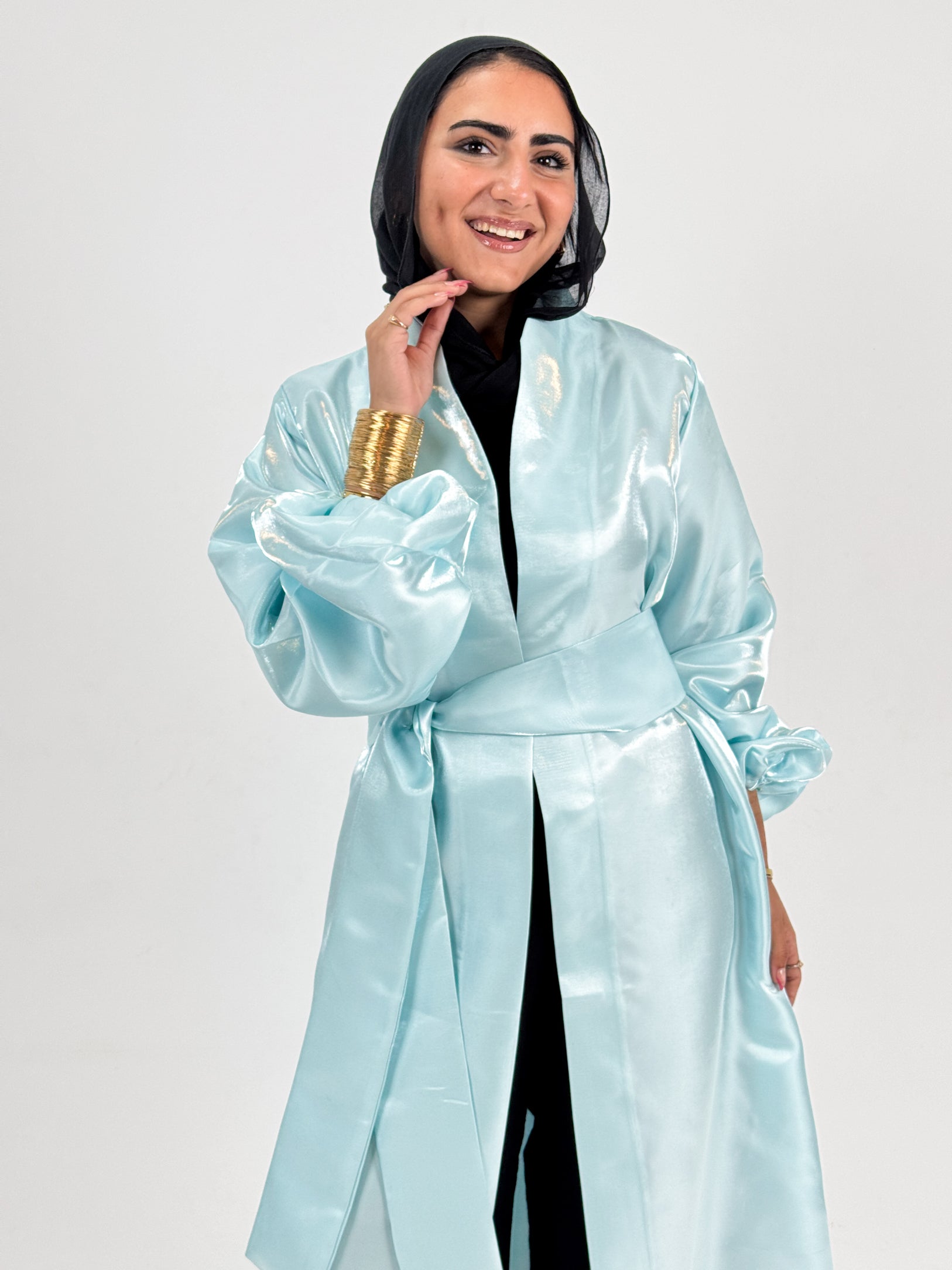 Makadu cardigan for special occasions with a belt