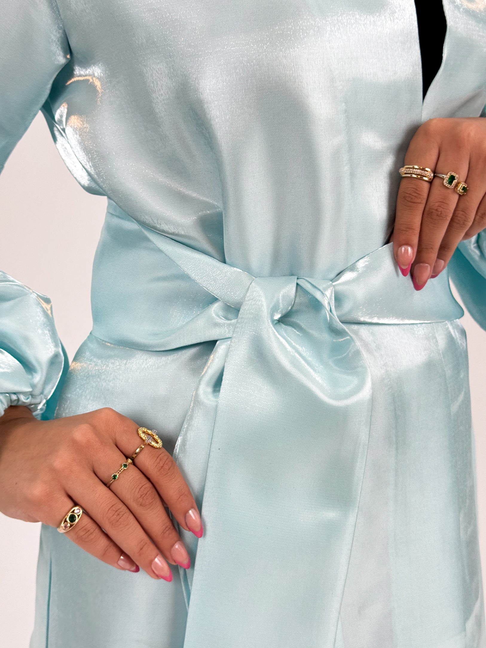 Makadu cardigan for special occasions with a belt