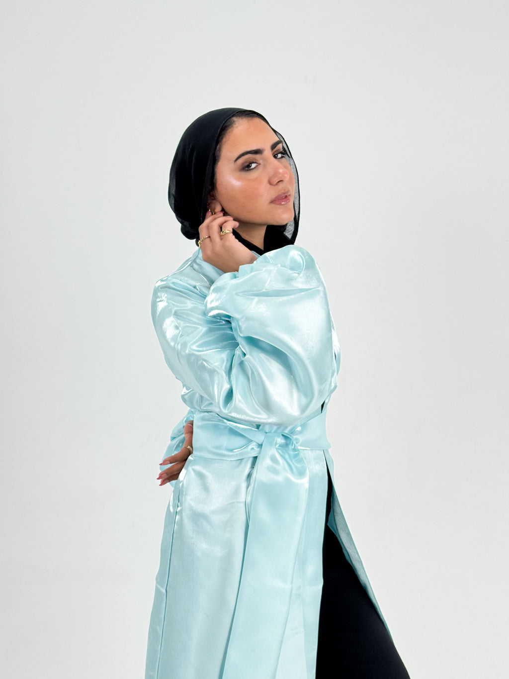 Makadu cardigan for special occasions with a belt