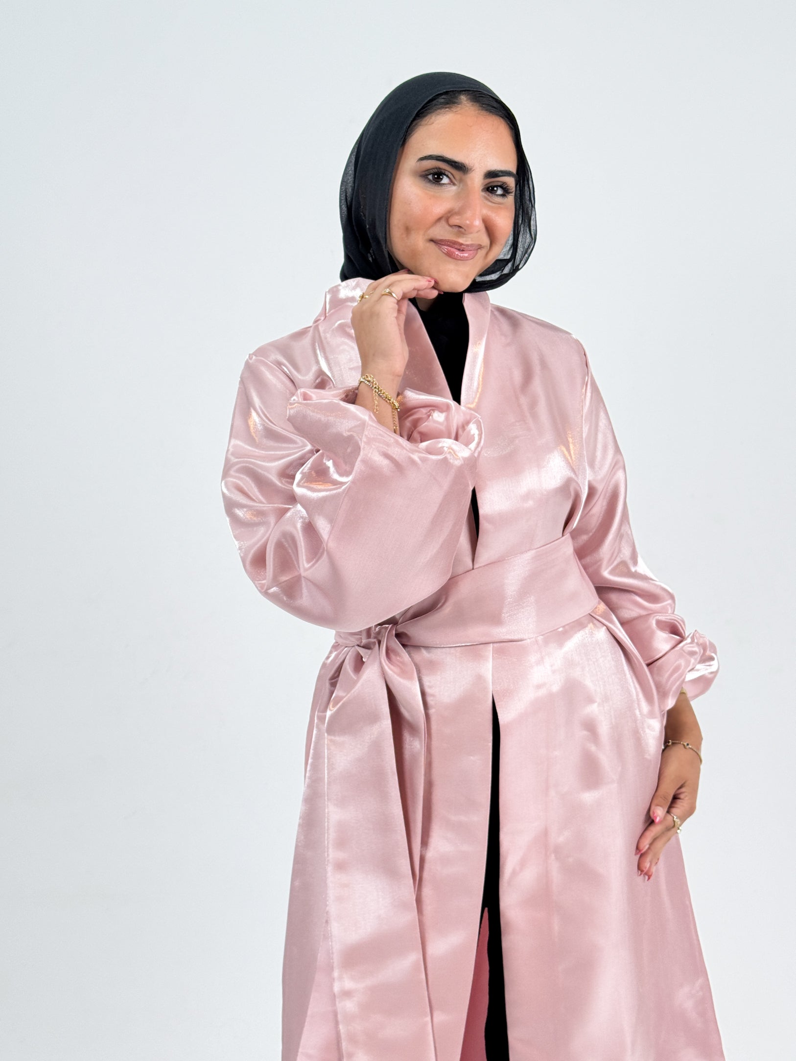 Makadu cardigan for special occasions with a belt