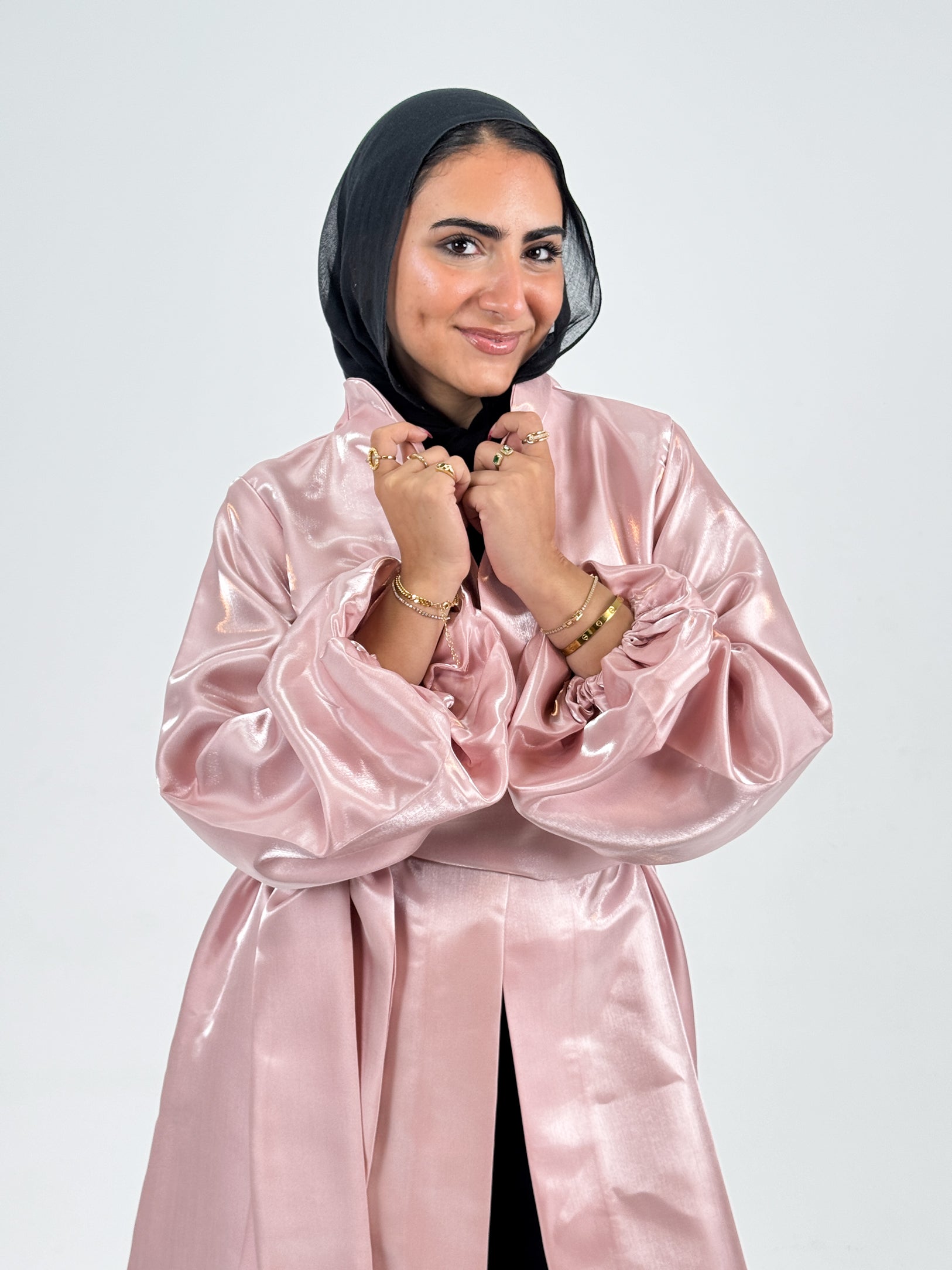 Makadu cardigan for special occasions with a belt
