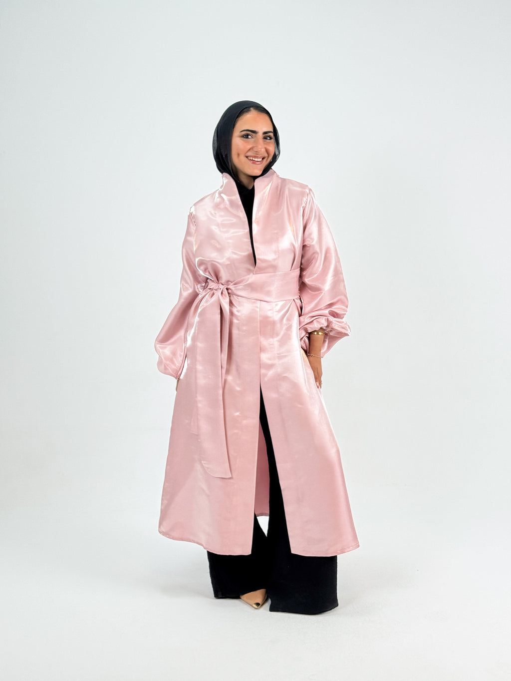 Makadu cardigan for special occasions with a belt