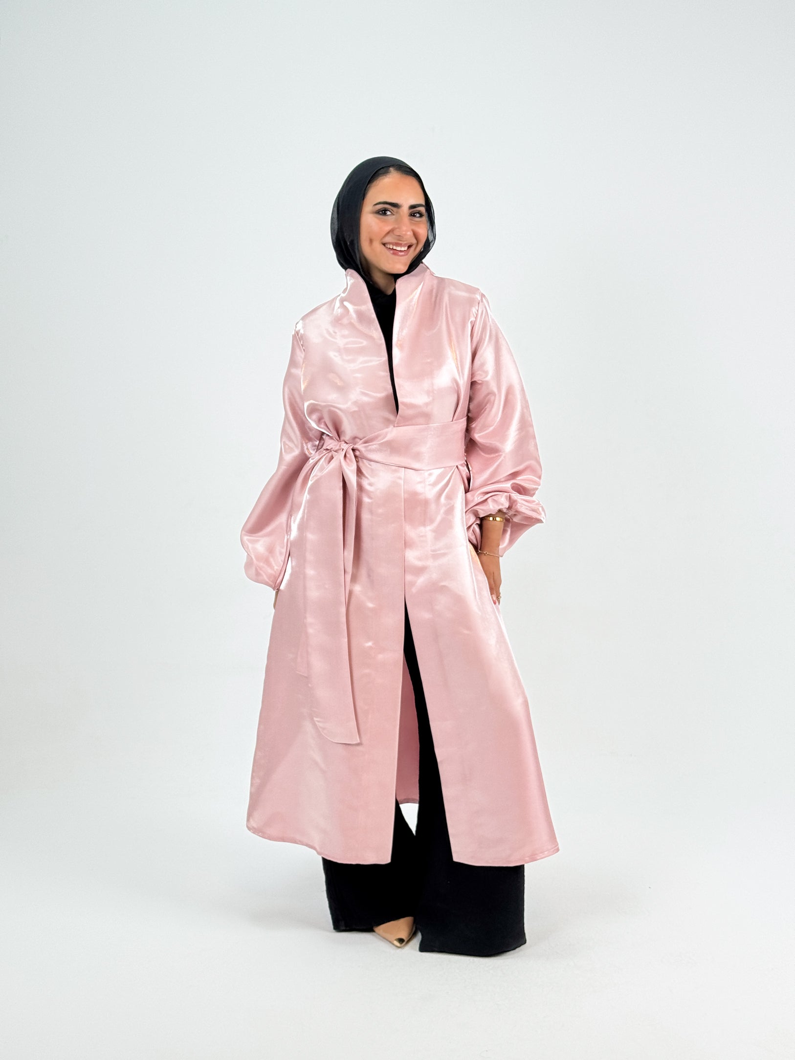 Makadu cardigan for special occasions with a belt