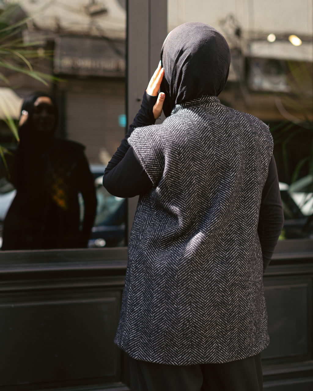 Wool Sleeveless Jacket