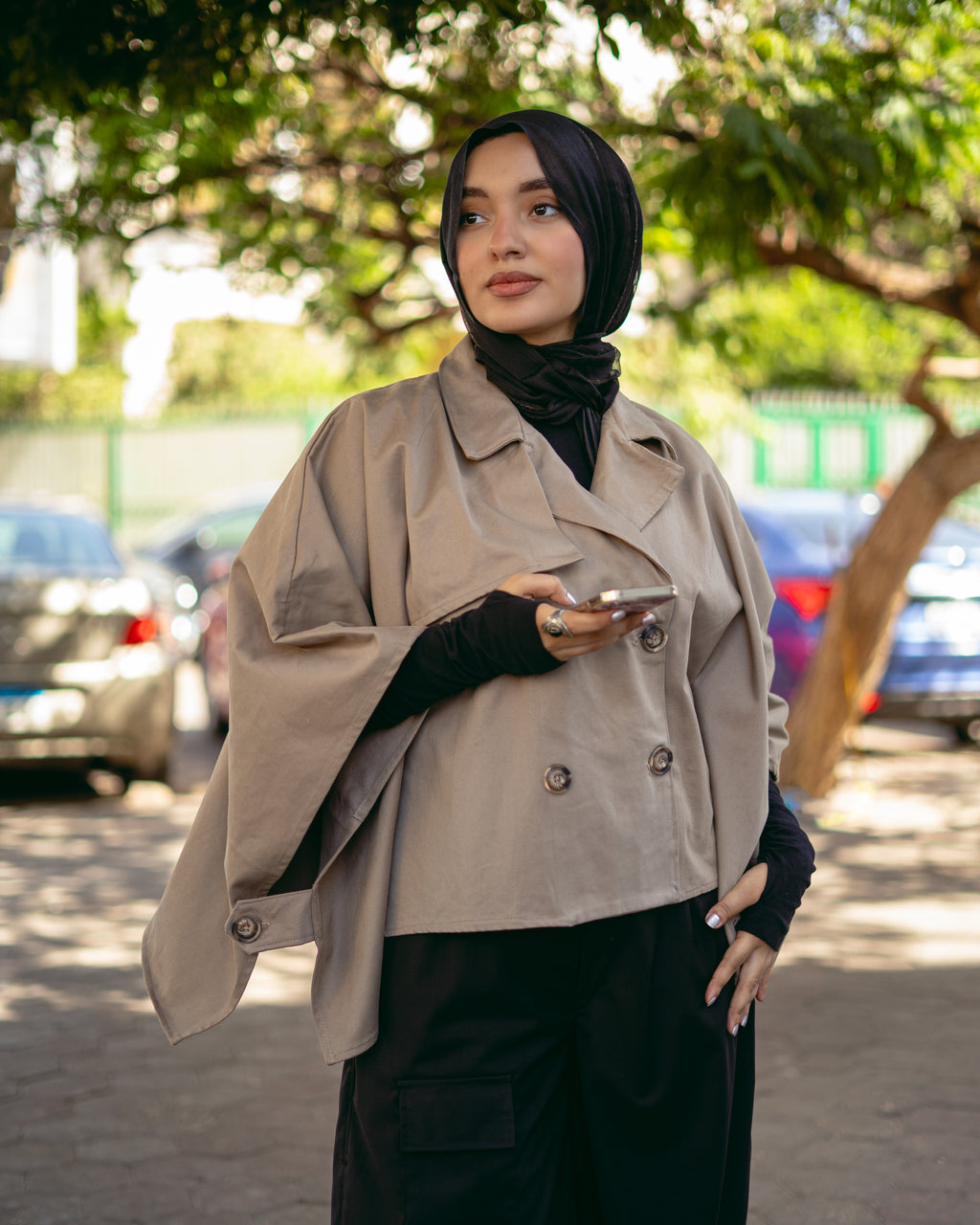 Trench Coat- Butter-fly