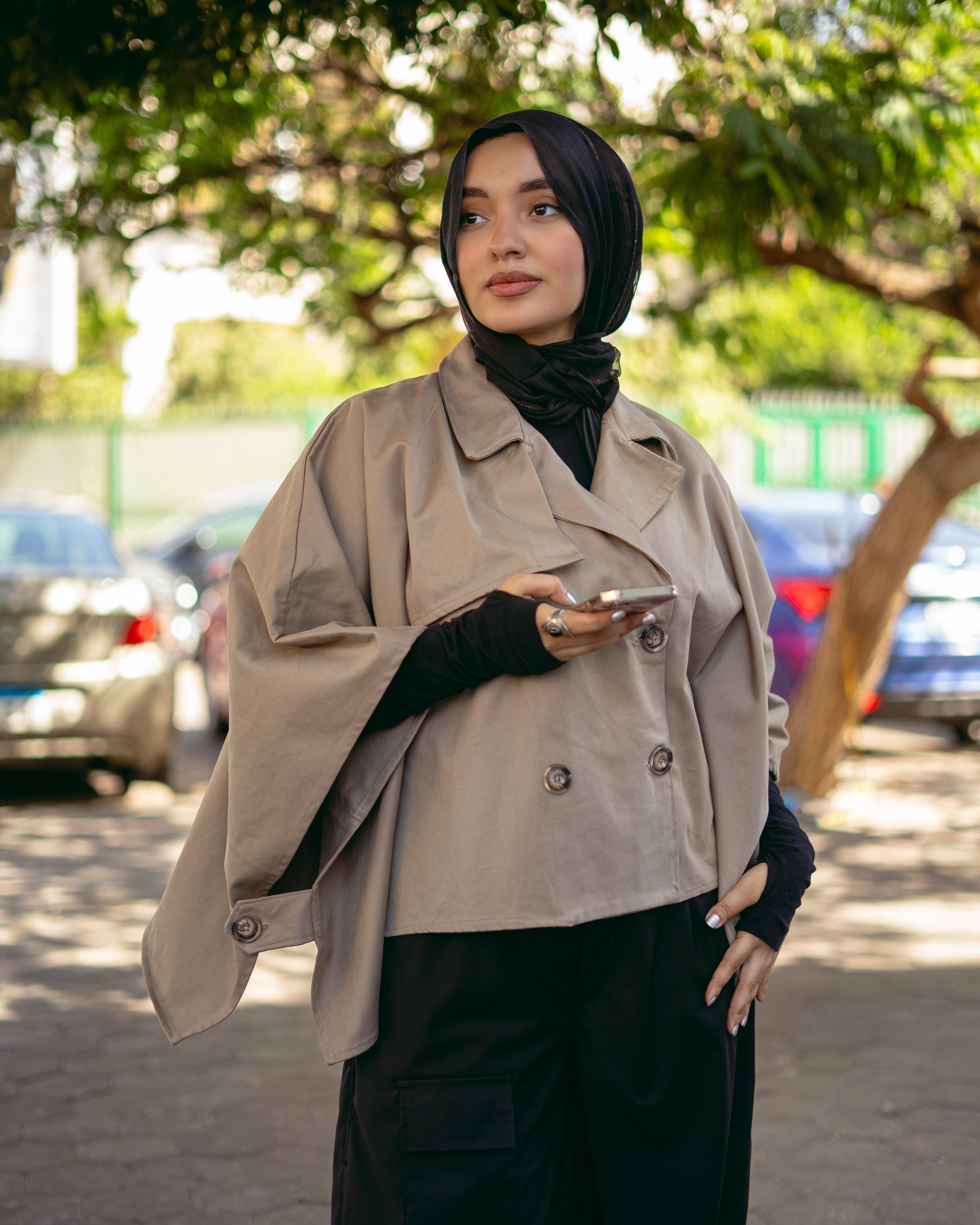 Trench Coat- Butter-fly