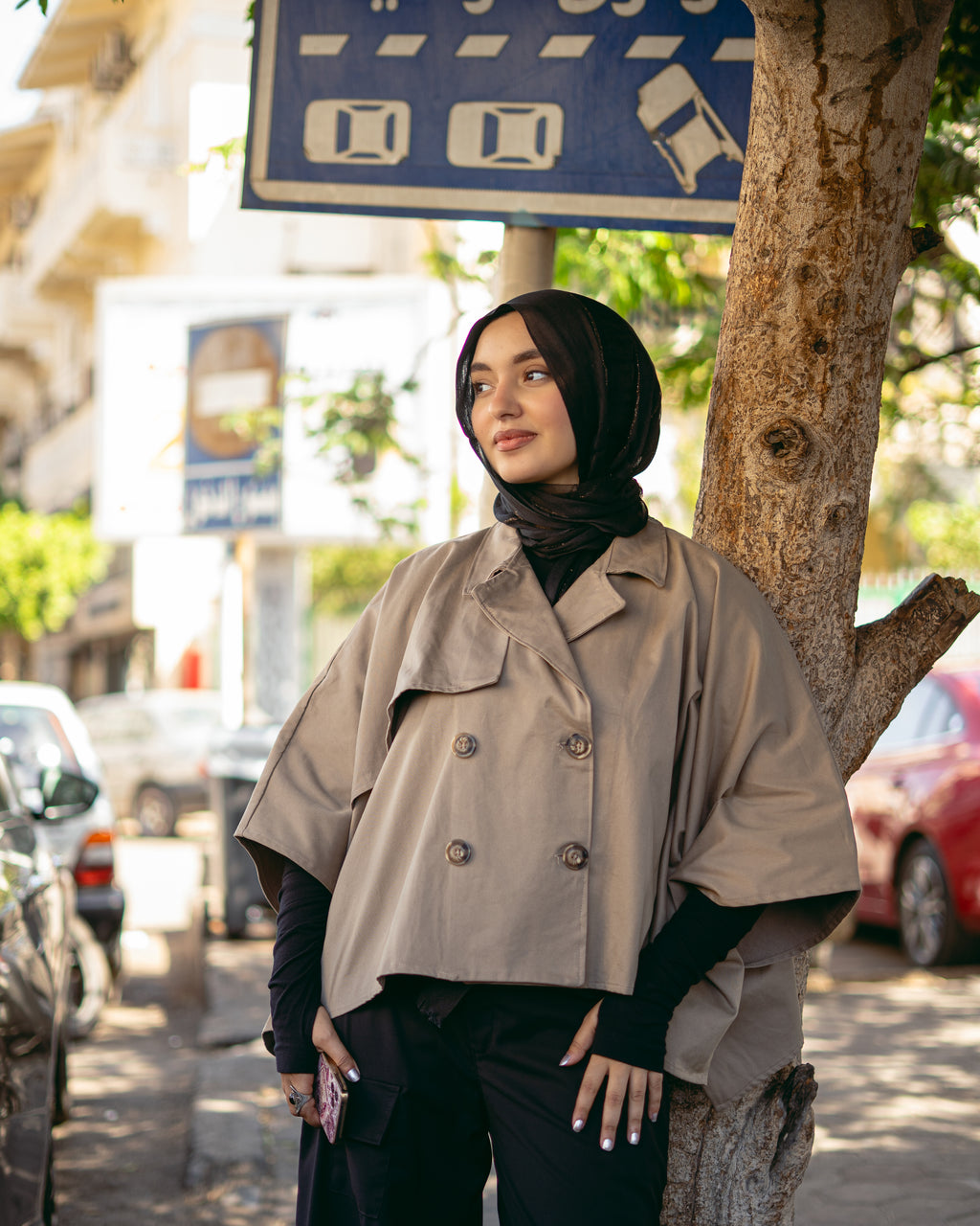 Trench Coat- Butter-fly