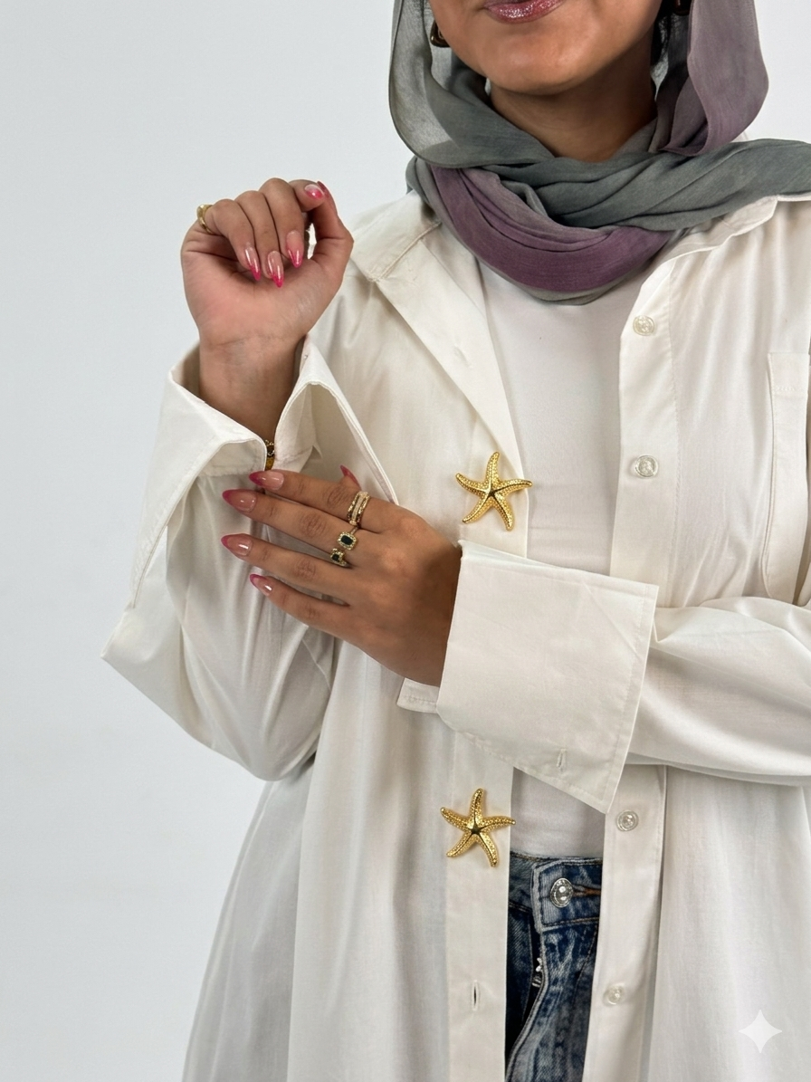 Long casual summer shirt